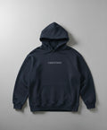 FERECIDES Minimalist Hoodie - Navy Blue.
